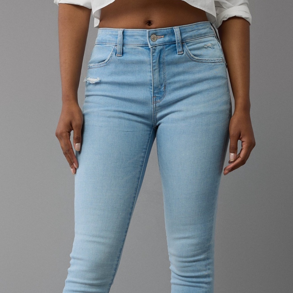 American Eagle next level high waisted jeans
